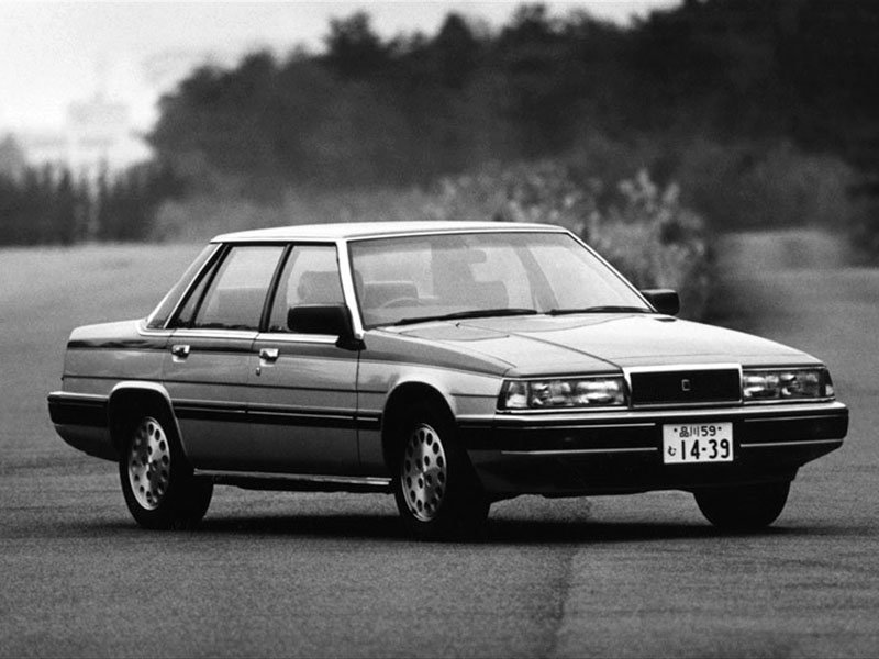 Mazda Cosmo (HB3S, HBEP, HBES, HBSN2) 3 поколение, рестайлинг, седан (10.1983 - 03.1990)